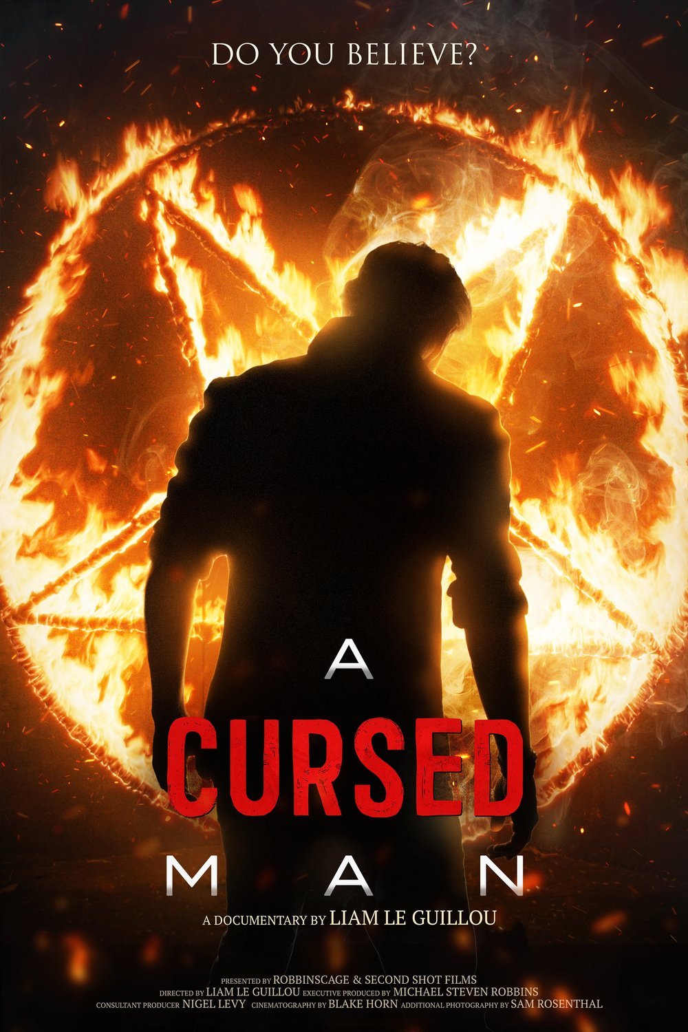 L'affiche du film A Cursed Man [2025]