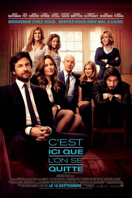 L'affiche du film C'est ici que l'on se quitte [2014]