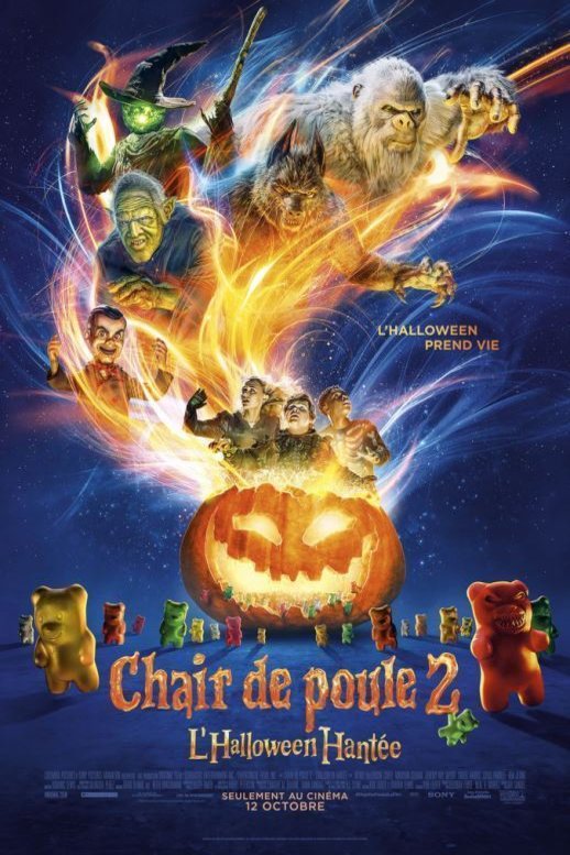 L'affiche du film Chair de poule 2: L'Halloween hantée [2018]