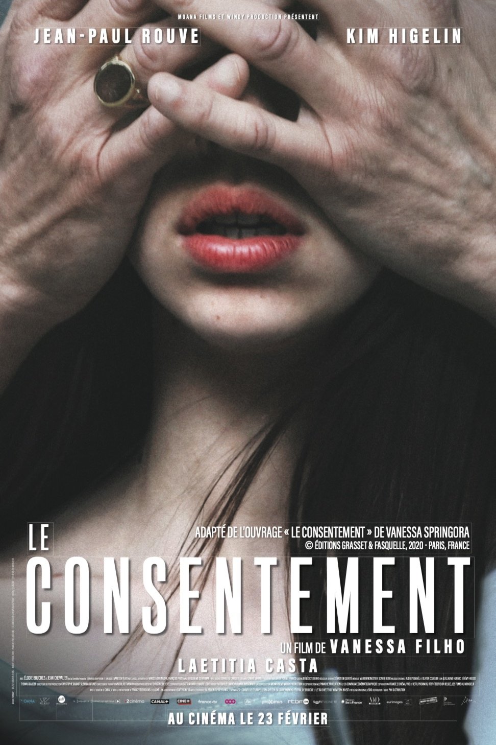 L'affiche du film Le consentement [2023]