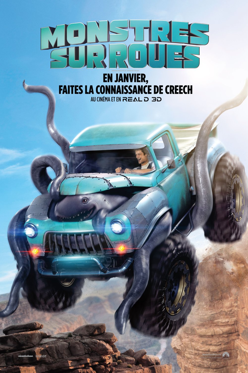 L'affiche du film Monstres sur roues [2017]