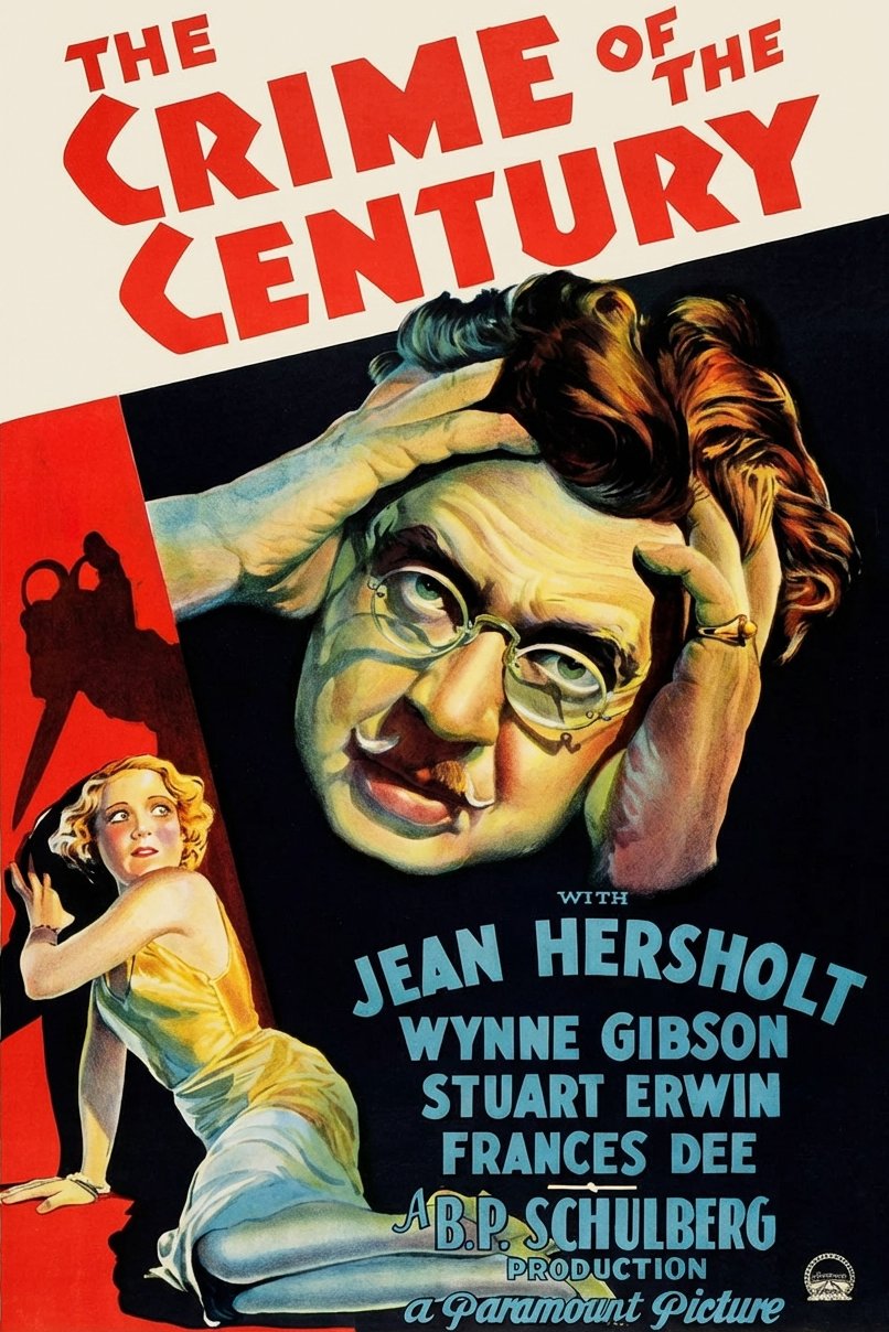 L'affiche du film The Crime of the Century [1933]