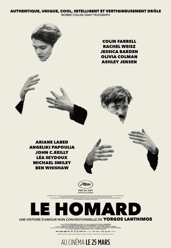 L'affiche du film Le Homard [2015]