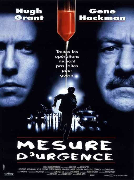 L'affiche du film Mesure d'urgence [1996]