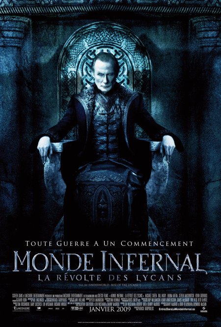 L'affiche du film Monde Infernal: La Révolte des Lycans [2009]