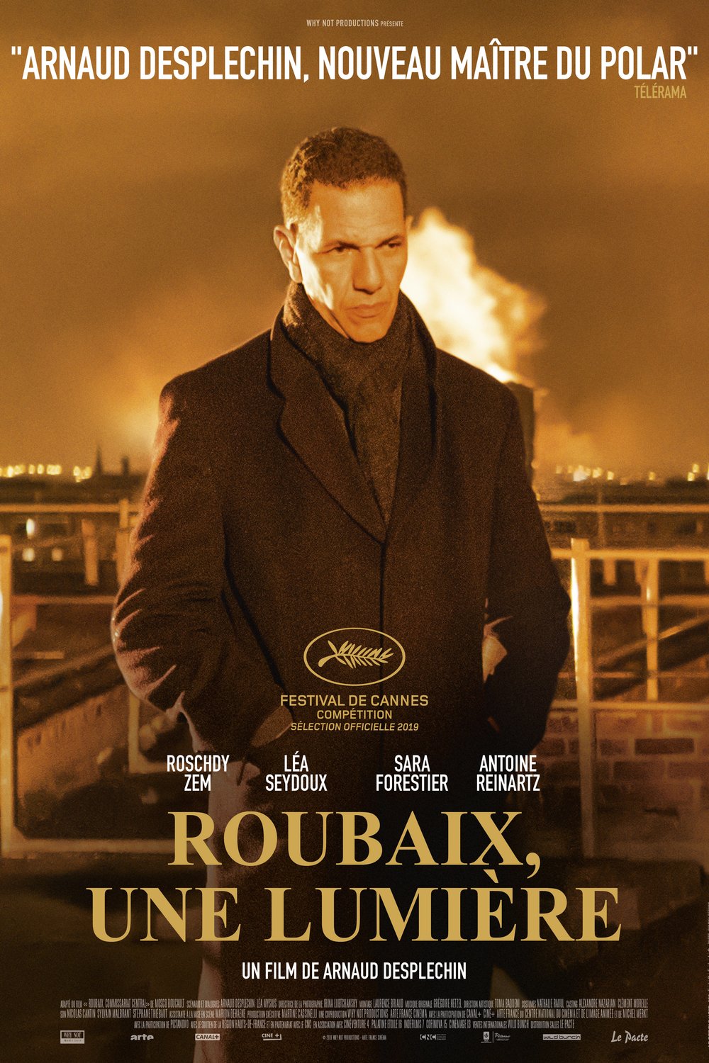 L'affiche du film Roubaix, une lumière [2019]