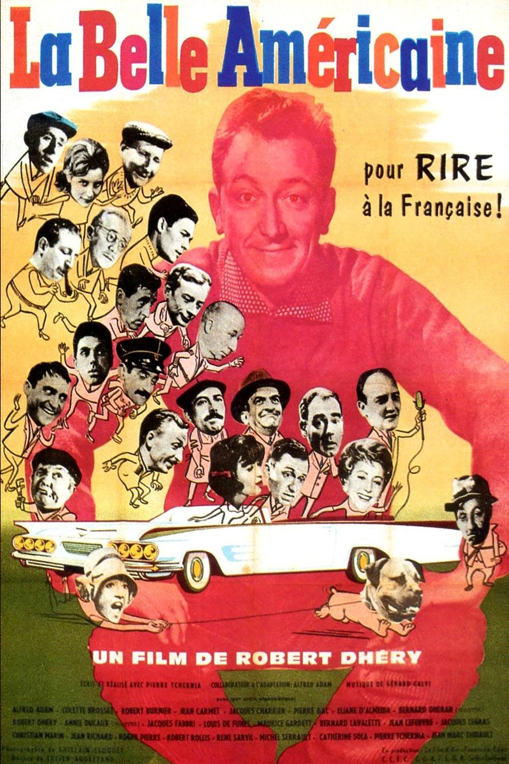 L'affiche du film La belle Américaine [1961]