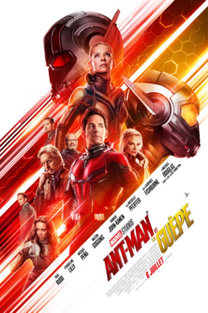 L'affiche du film Ant-Man et la Guêpe [2018]