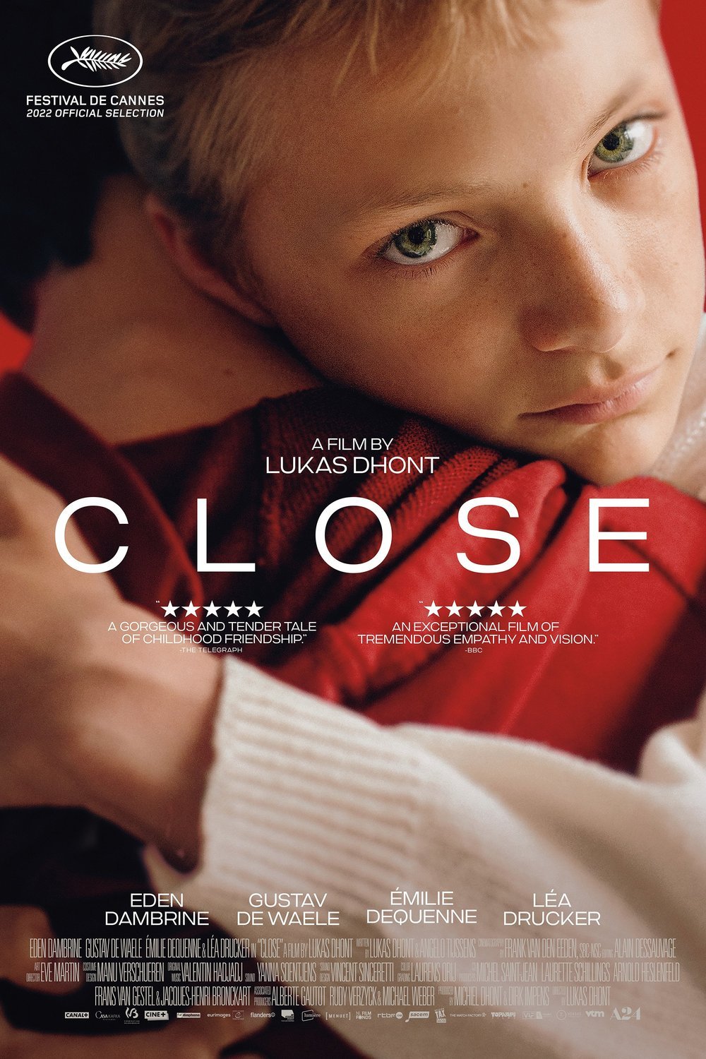 L'affiche du film Close [2022]