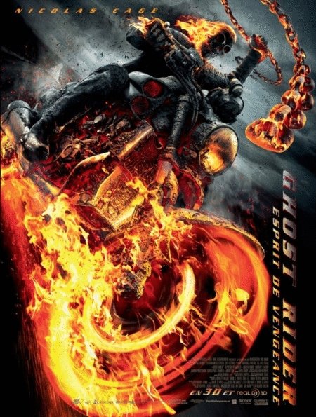 L'affiche du film Ghost Rider: Esprit de vengeance v.f. [2012]