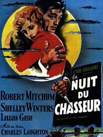 L'affiche du film La Nuit du chasseur [1955]