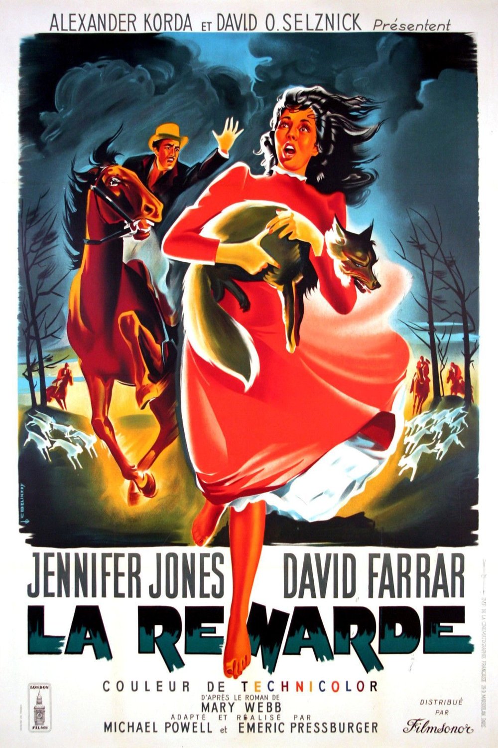 L'affiche du film La Renarde [1950]