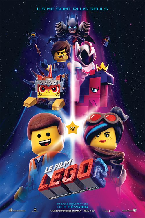 L'affiche du film Le Film Lego 2 [2019]