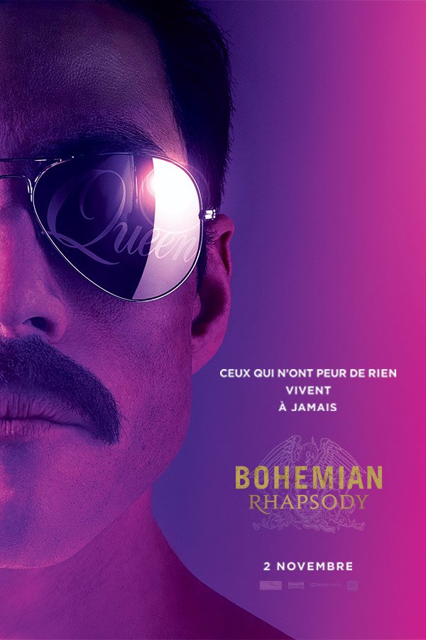 L'affiche du film Bohemian Rhapsody v.f. [2018]