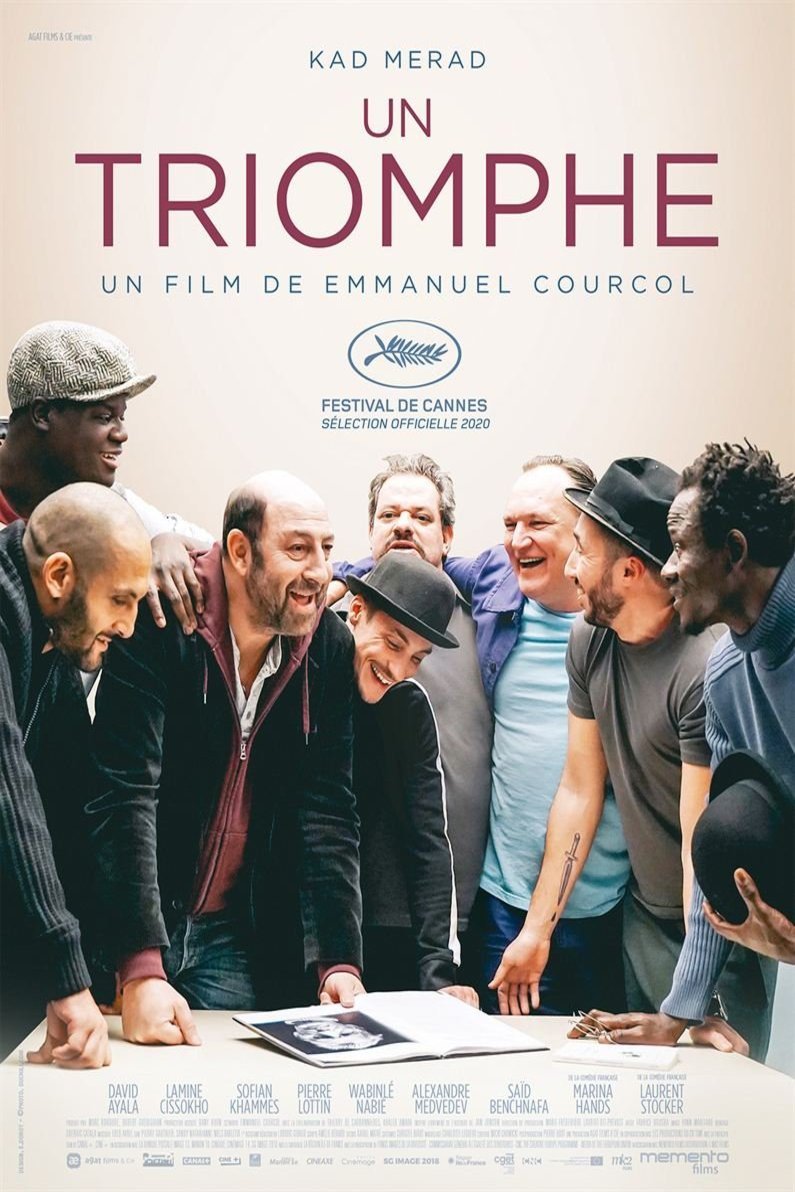 L'affiche du film Un triomphe [2020]