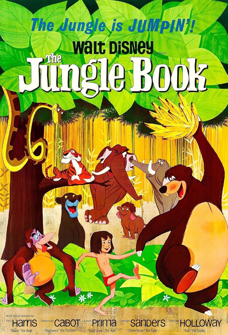 L'affiche du film The Jungle Book [1967]