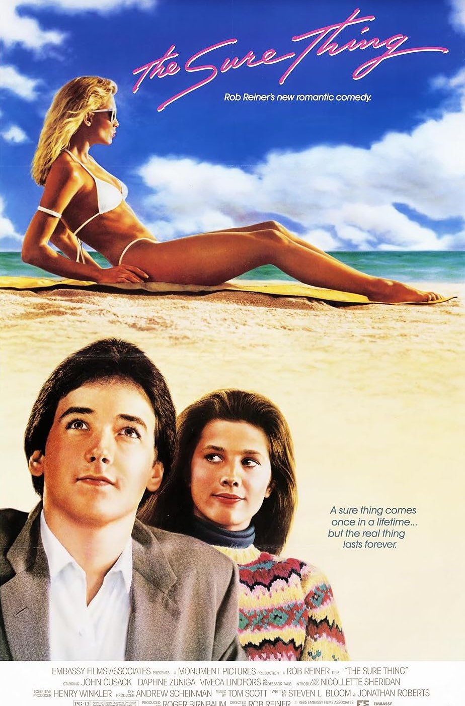 L'affiche du film The Sure Thing [1985]