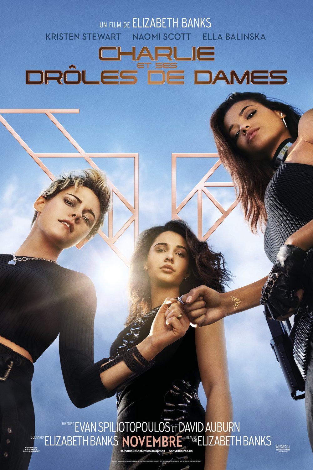 L'affiche du film Charlie et ses drôles de dames [2019]