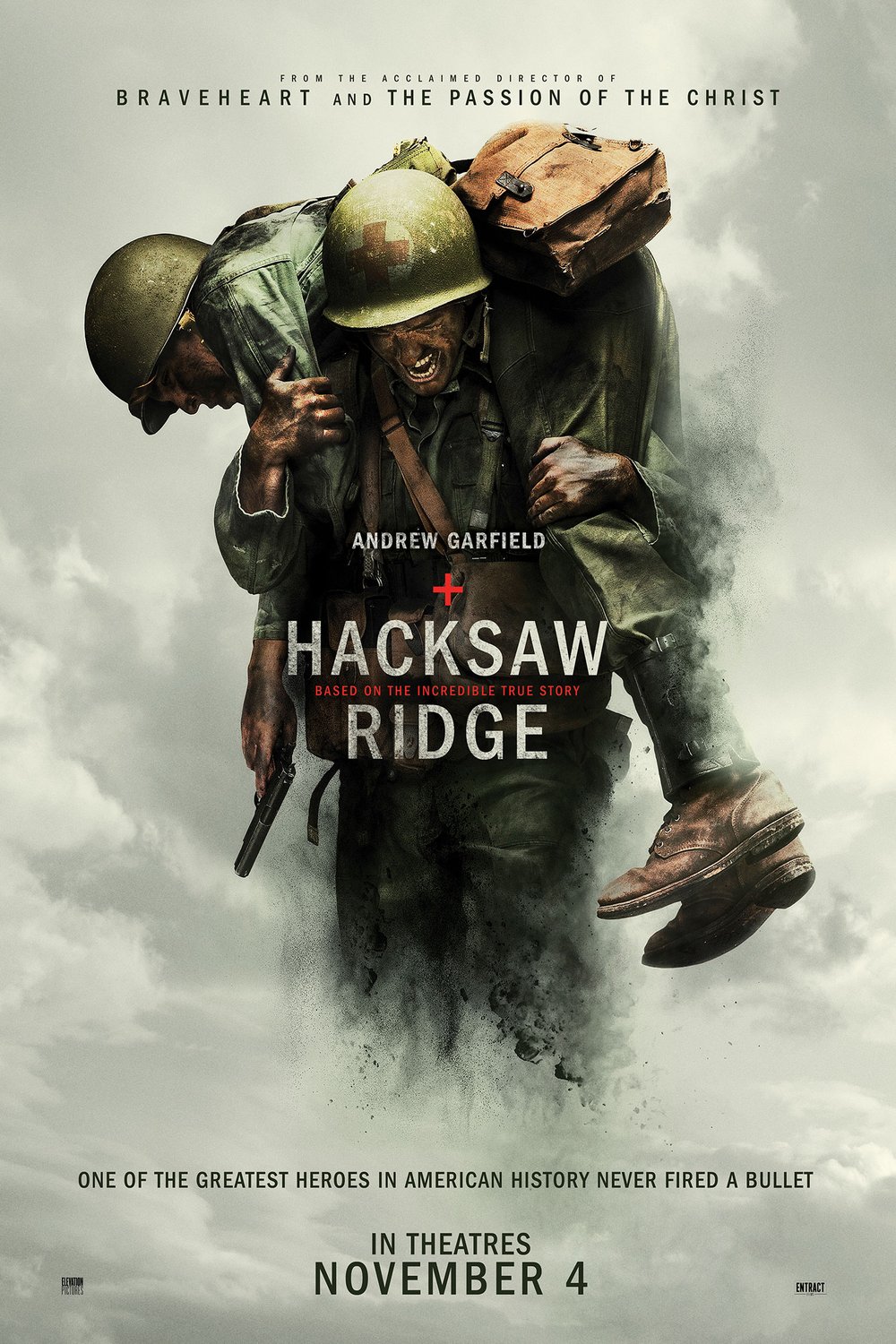 L'affiche du film Hacksaw Ridge [2016]