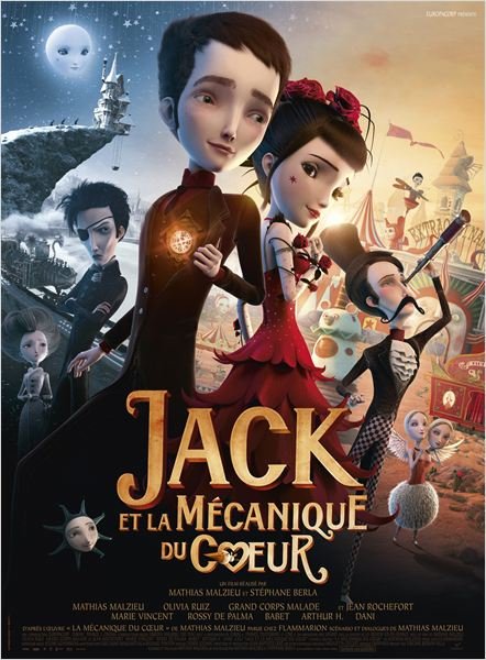 L'affiche du film Jack et la mécanique du coeur [2013]