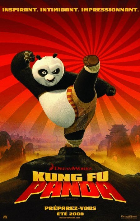 L'affiche du film Kung Fu Panda v.f. [2008]