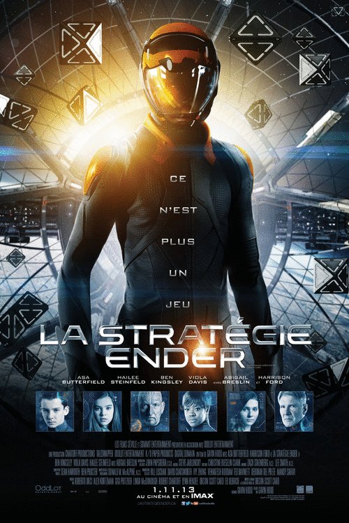 L'affiche du film La stratégie Ender [2013]