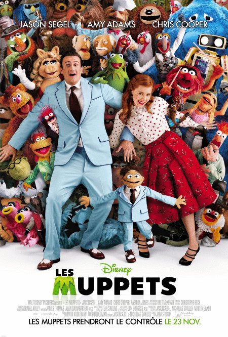 L'affiche du film Les Muppets v.f. [2011]