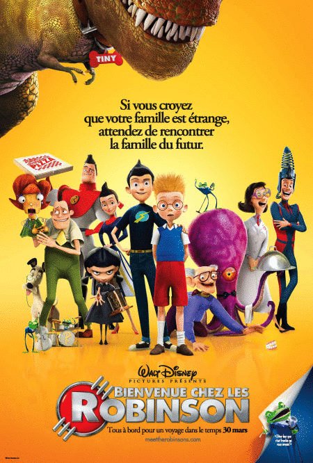 L'affiche du film Bienvenue chez les Robinson [2007]