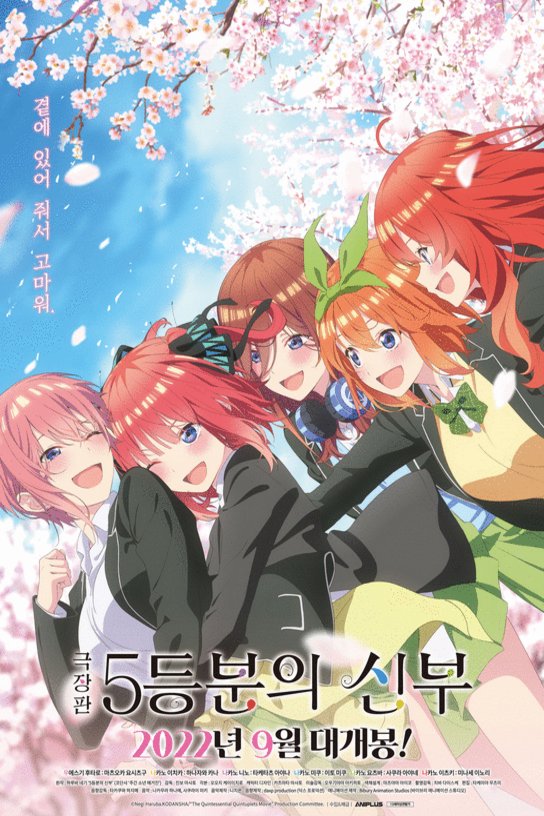 Poster of the movie Eiga Go-Toubun no Hanayome