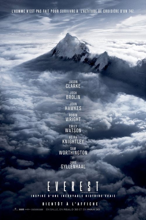 L'affiche du film Everest v.f. [2015]