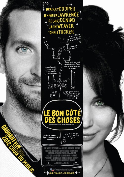 L'affiche du film Le Bon côté des choses [2012]