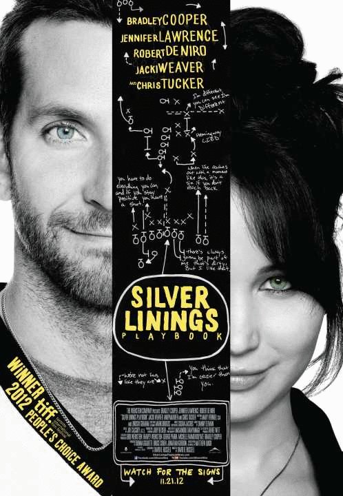 L'affiche du film The Silver Linings Playbook [2012]