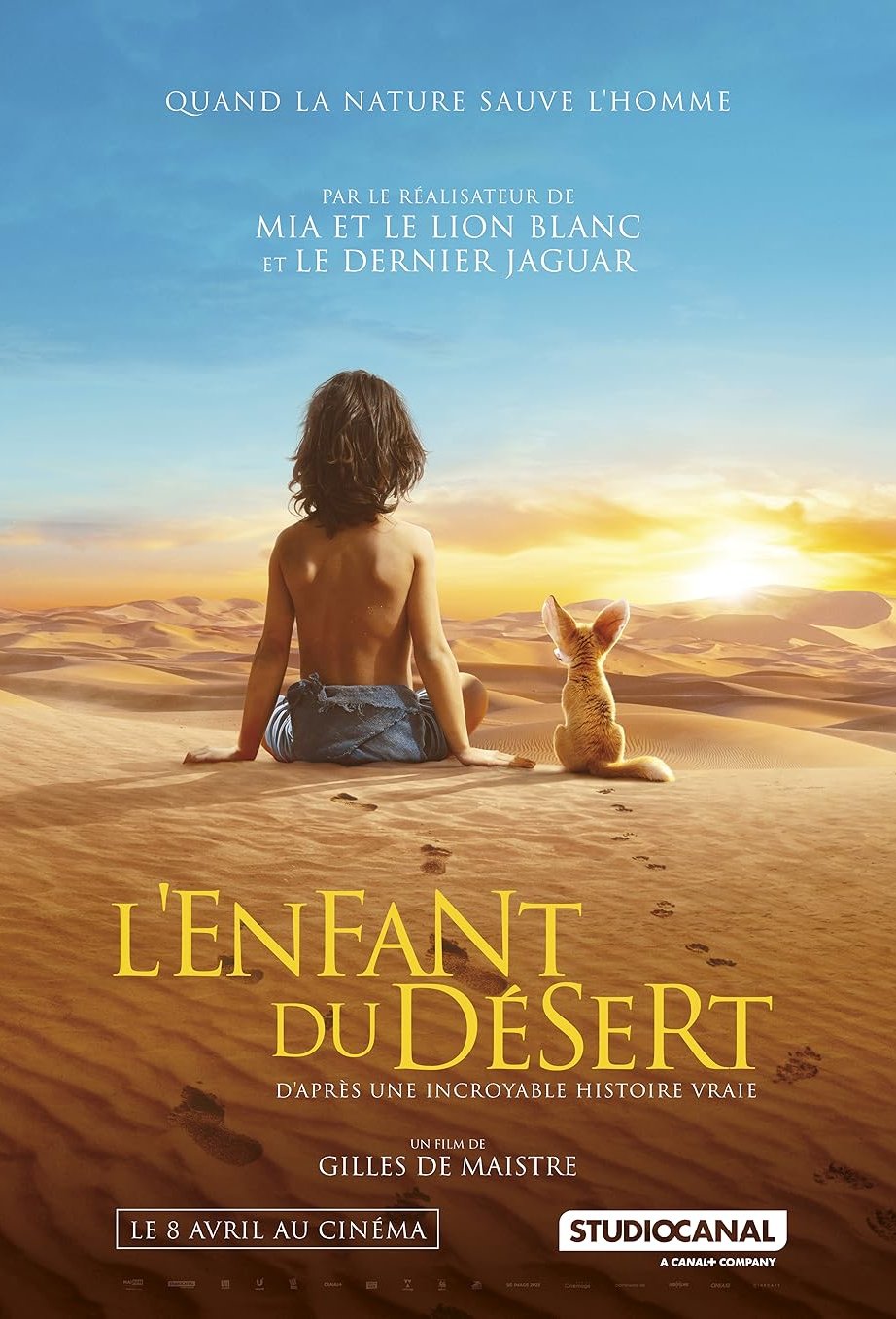 L'affiche du film L'enfant du désert [2026]