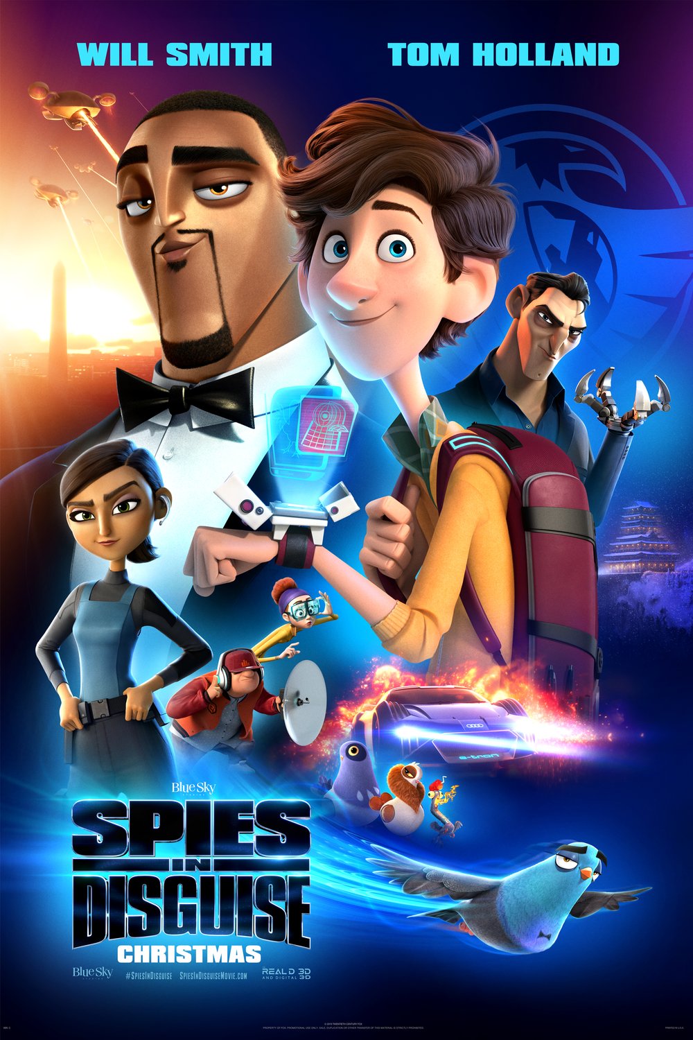 Poster of the movie Spies in Disguise [2019]