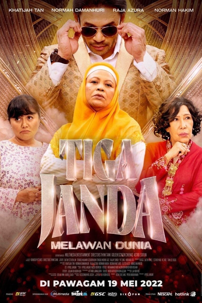 Poster of the movie Tiga Janda Melawan Dunia