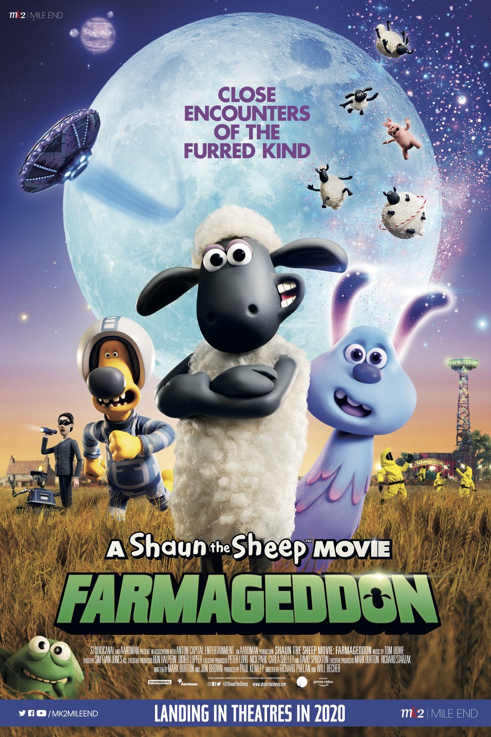 Poster of the movie A Shaun the Sheep Movie: Farmageddon [2019]
