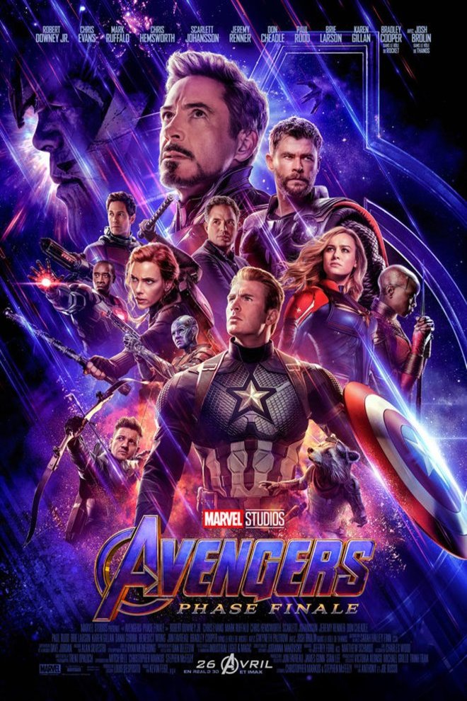 L'affiche du film Avengers: Phase Finale [2019]