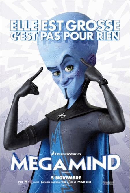 L'affiche du film Megamind v.f. [2010]