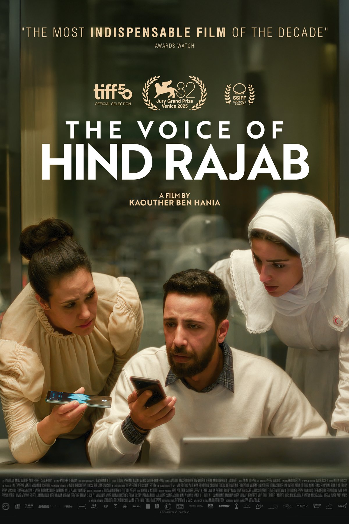 Poster of the movie La voix de Hind Rajab [2025]