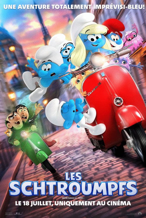 Poster of the movie Les Schtroumpfs