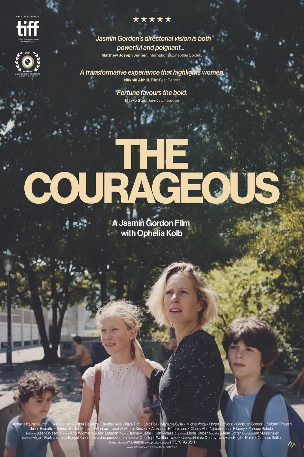 Poster of the movie The Courageous [2024]