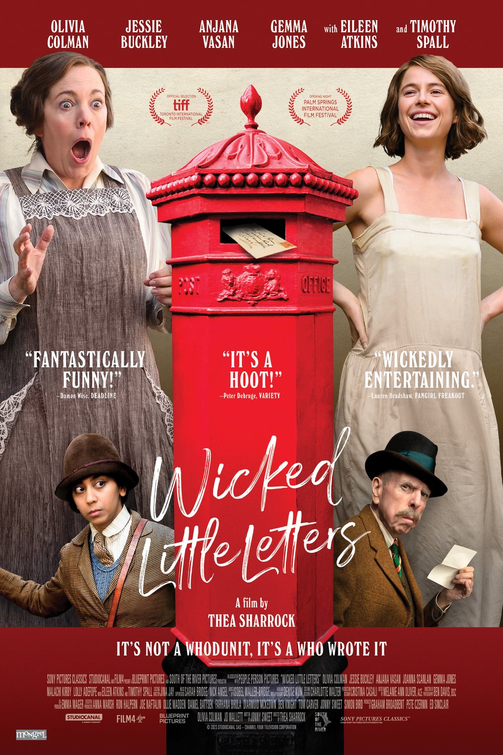 Poster of the movie Wicked Little Letters [2023]