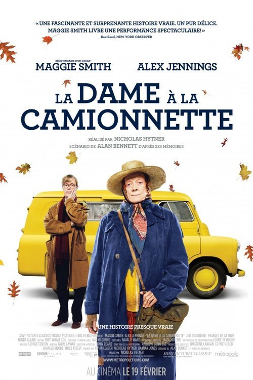 L'affiche du film La Dame à la camionnette [2015]