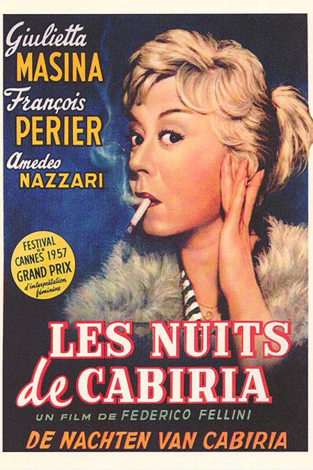 L'affiche du film Les Nuits de Cabiria [1957]
