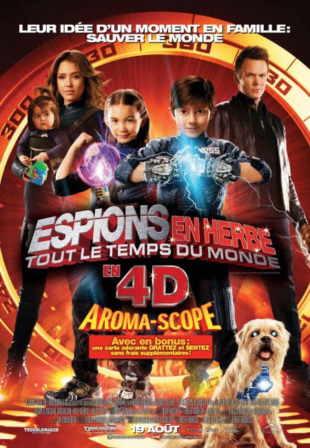 L'affiche du film Espions en herbe 4: Tout le temps du monde [2011]