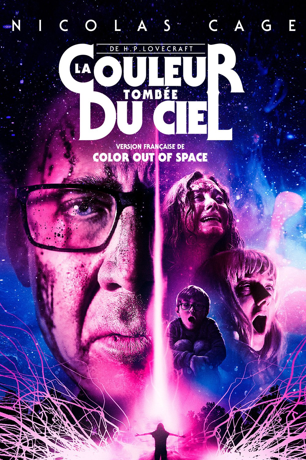 L'affiche du film La Couleur tombée du ciel [2019]