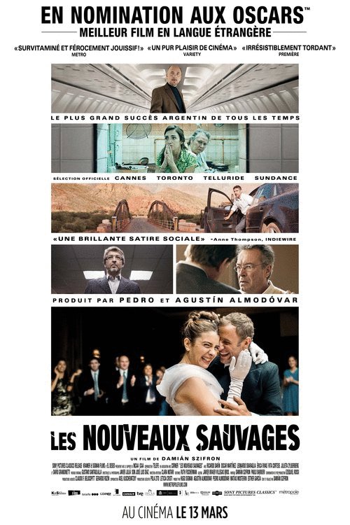 L'affiche du film Les Nouveaux sauvages [2014]