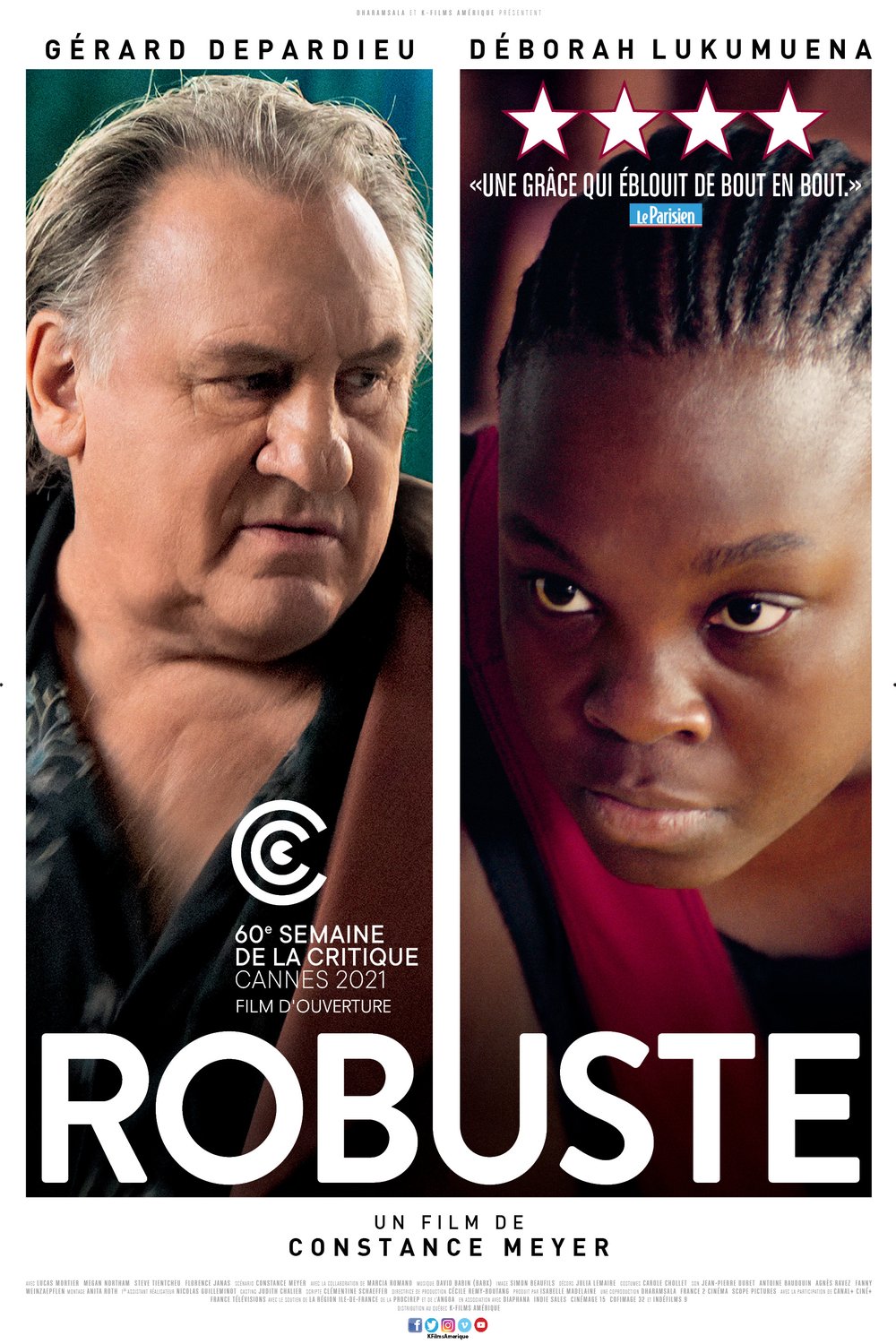L'affiche du film Robuste [2021]