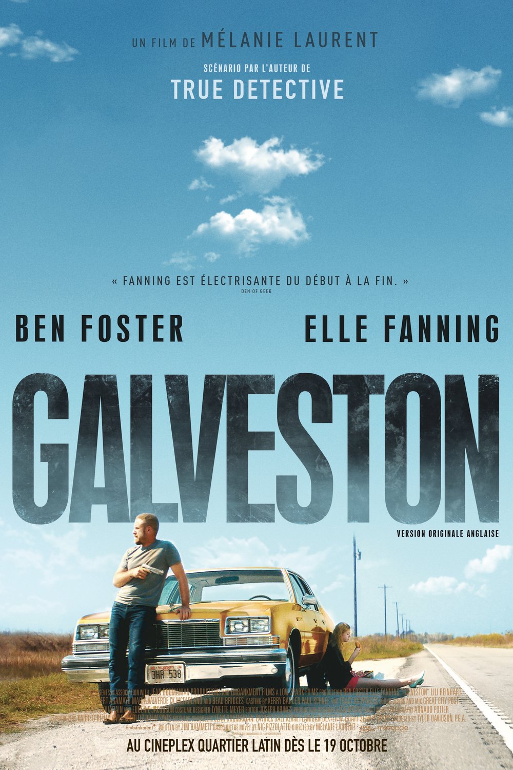 L'affiche du film Galveston v.f. [2018]