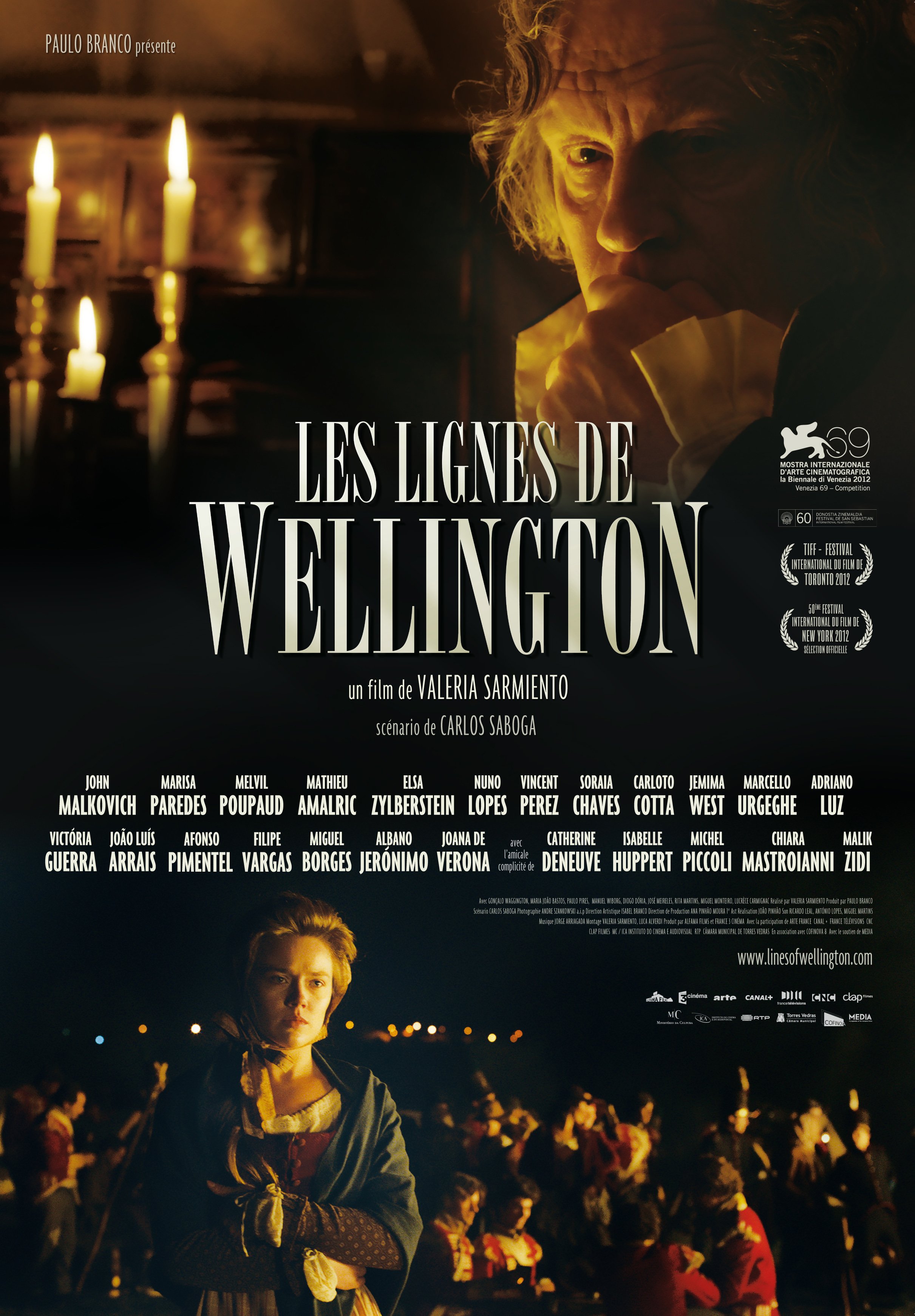 L'affiche du film Les Lignes de Wellington [2012]